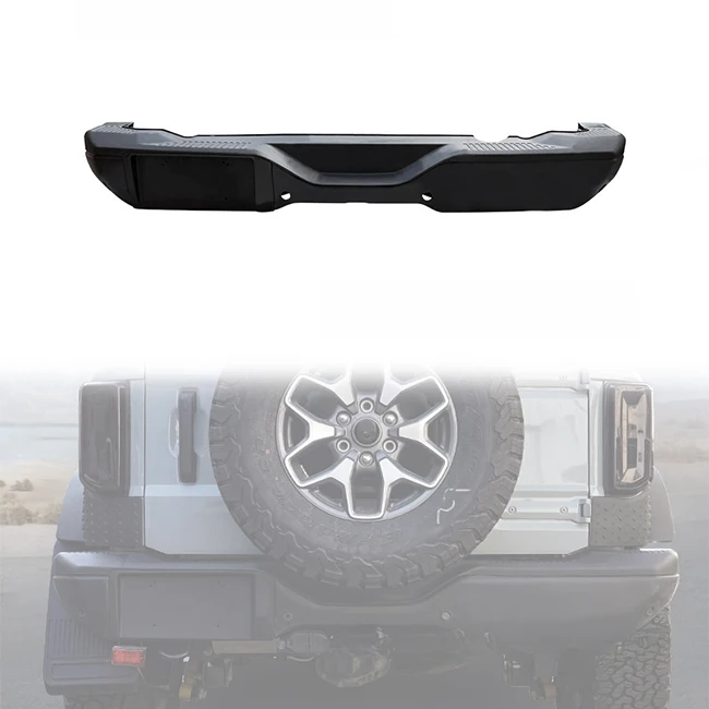 

LUMA 4x4 2021-2024 For Ford Bronco 2/4 Door Rear Bumper Steel Off-Road Accessory New Condition