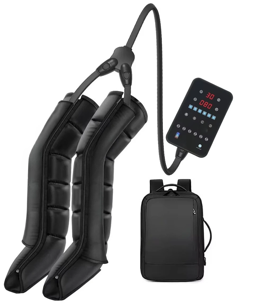 

Newly Design Boot Compress Air Compression Boots System Foot and Leg Massage Recovery Boots Improved Bloods Circulation