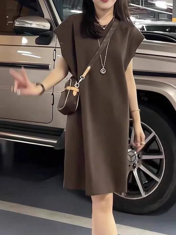 plus-size-loose-summer-dress-round-neck-short-sleeve-three-piece-set-casual-versatile-big-code-clothing-qisandym-brand