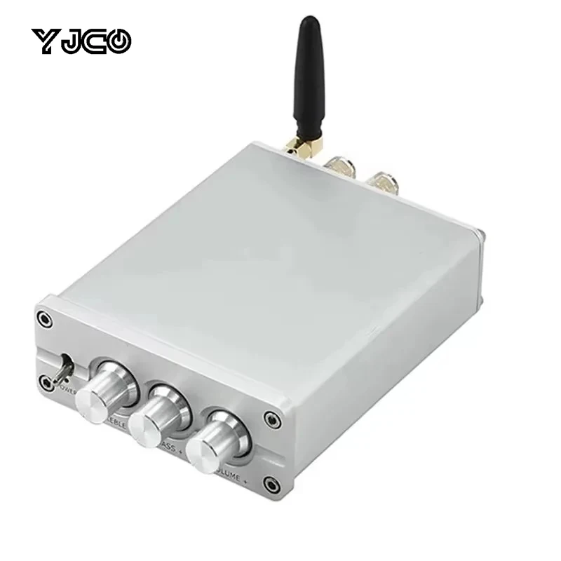 

Двухъядерный усилитель мощности YJCO D100B TPA3116, высокомощный 100 Вт, 2.0 Hifi, цифровой Bluetooth 5.0 с регулировкой высоких и низких частот, для домашнего аудио