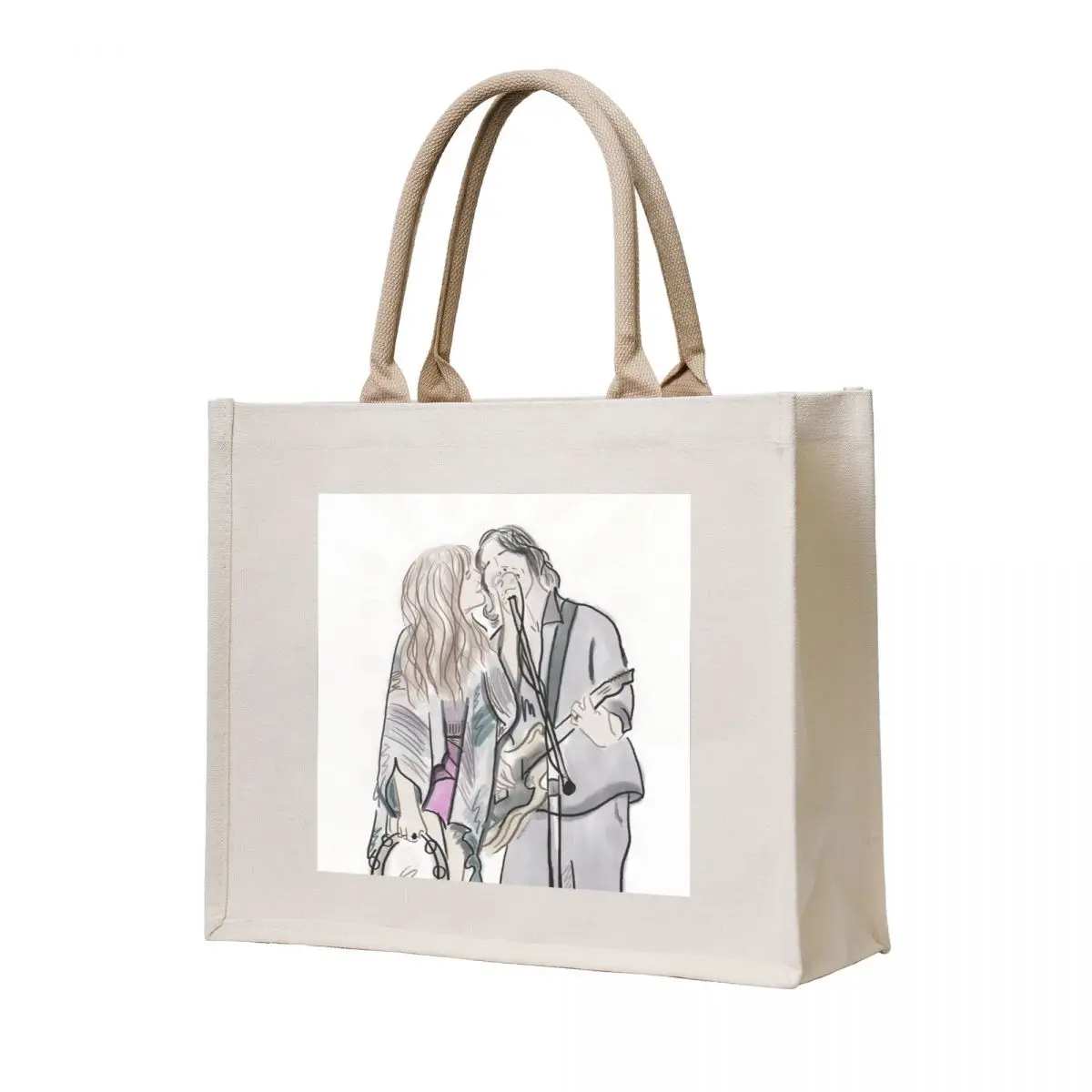 

Daisy Jones and Billy Dunne Tote Bag tote bags aesthetic tote bag screen Eco bag
