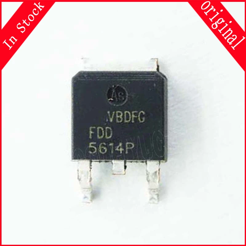 10PCS/lot FDD5614P FDD5614 5614P TO-252 In Stock