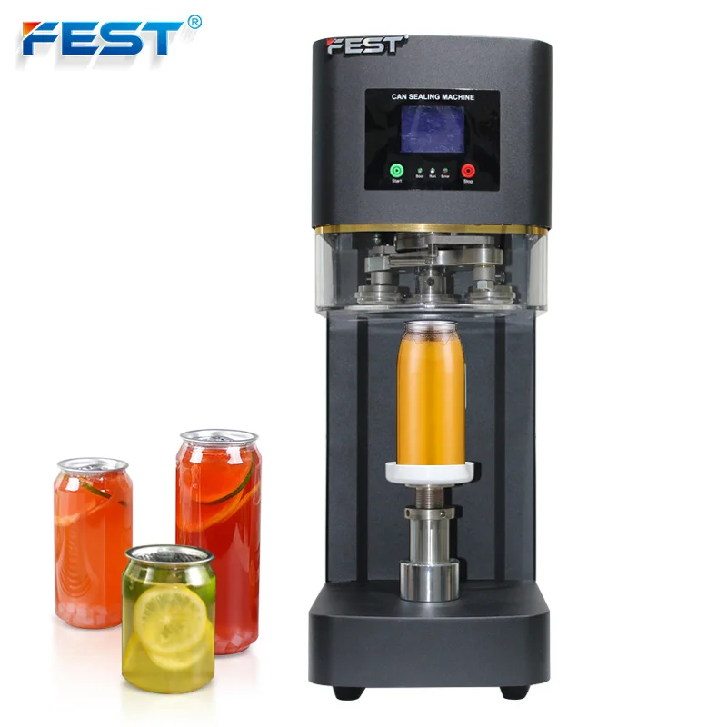 

FEST Soda Can Sealing Machine for sealed PET Cans Aluminum Cans