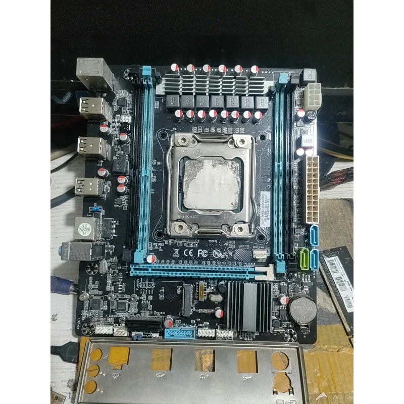 used for X99 Combo Board With E5 2650V3 CPU I/O Shield Support DDR4 Micro ATX Used