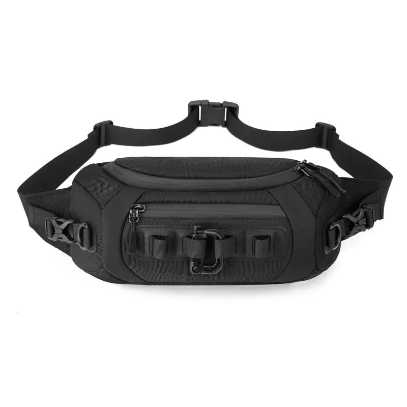 Fashion Men Waist Bag Outdoor Sports Tactical Fanny Pack Multifunction Waterproof Male Chest bag Mens Crossbody Bags Bum 힙색 sac