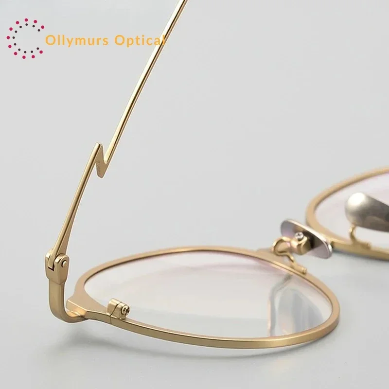 

XUKA Prescription Glasses End Vintage Retro Eyewear Digital Progressive Multifocal Round Frame Men Women HighWide Field