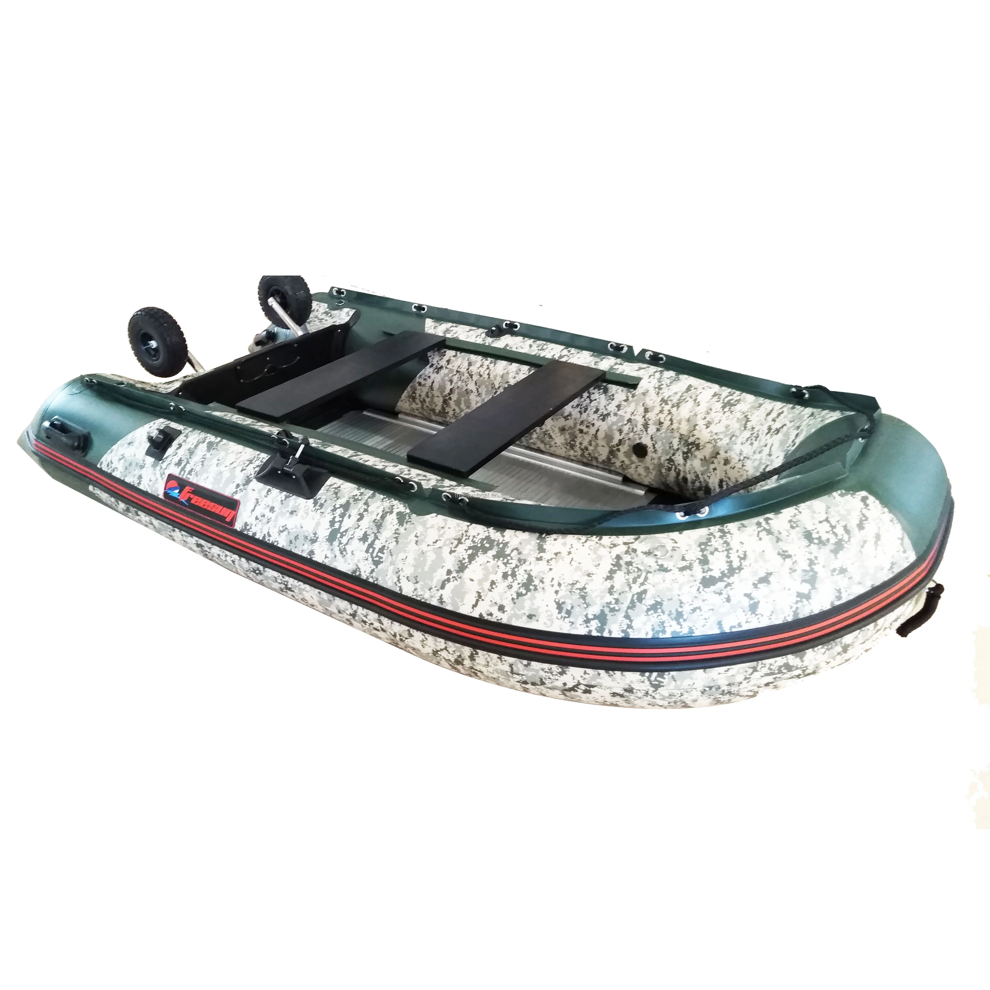 

FREESUN Inflatable Boat With Motor Inflatable Pvc Boat For Sale CE Rescue Sport Speed Cheap Bass Fishing Dinghy Pontoon Boat