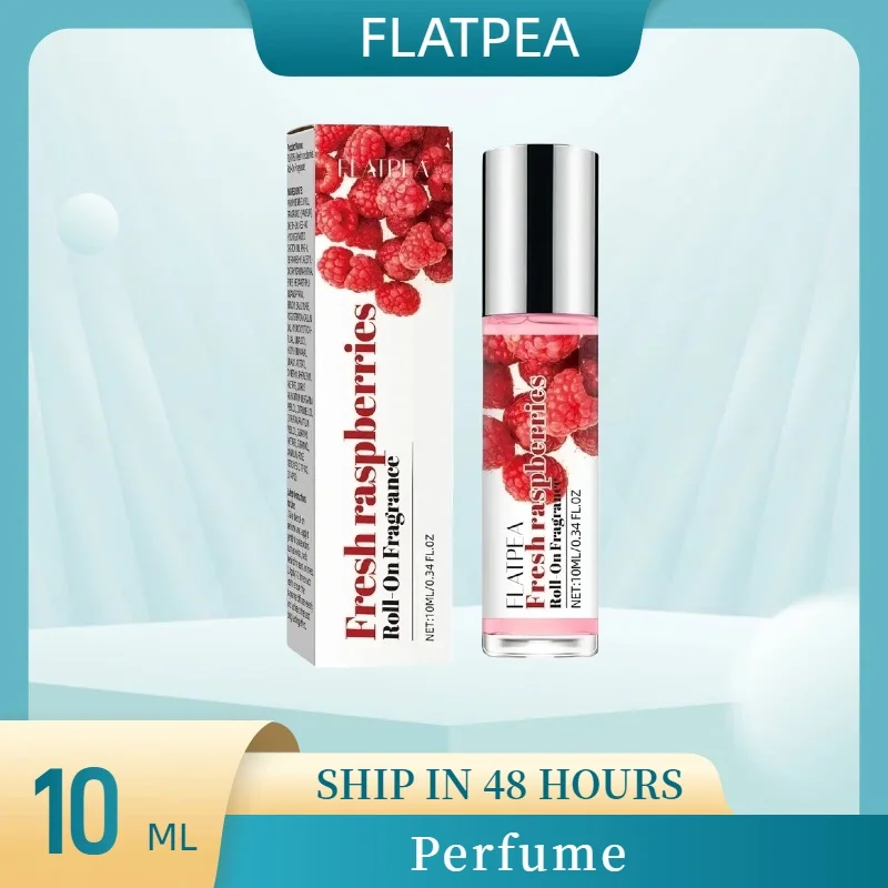 10ml Damski Perfumy Mini w Formie Rollerball z Zapachem Malinowo-Wiśniowym, Osiągające Długotrwałe Trwałość, Eau De Parfum, Świeże, Naturalne Perfumy w Rozmiarze Podróżnym