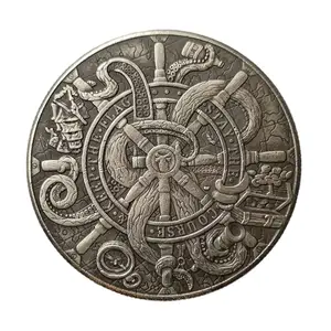 Desain Hobo yang Dipersonalisasi Morgan Dollar Eagle Sebagai Bagian Belakang Koin Dekorasi Berlapis Perak 8 koin morgan dollar penjualan terbaik - №