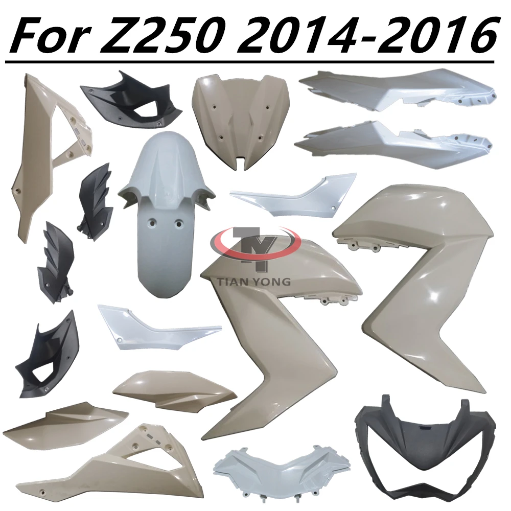 Unpainted Fairing Bodywork Injection Accessories Plastic parts Components Motorcycle For Z250 2014 2015 2016 Z 250 14-16