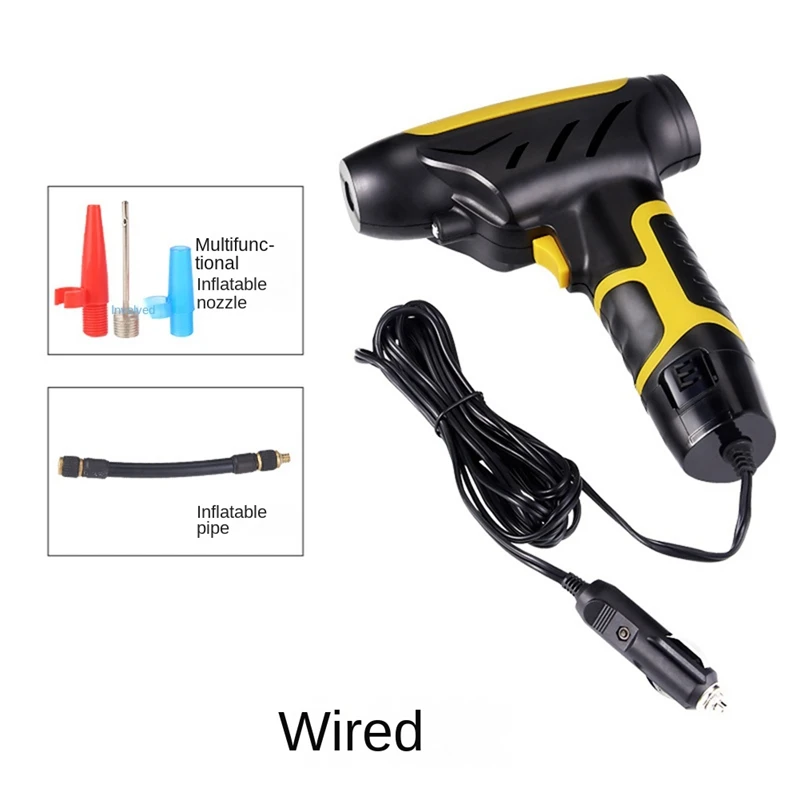 1 Set Car Wireless Air Pump Car Hand-Held Air Pump Easy Carrying Universal Car Supplies