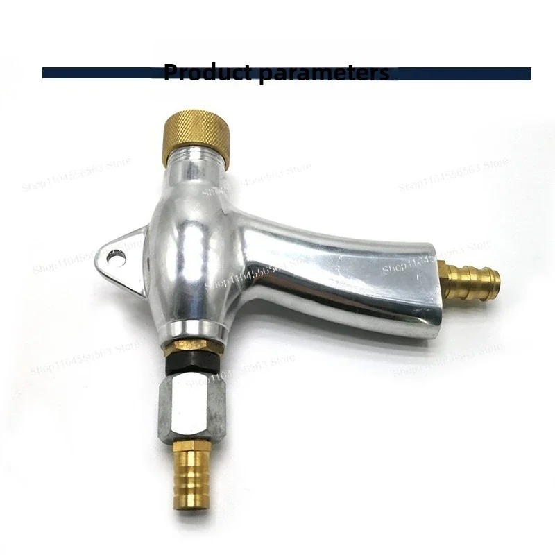 Pneumatic Sandblasting Gun PS-02 for Glass Etching, Tombstone Engraving & Rust Removal Work