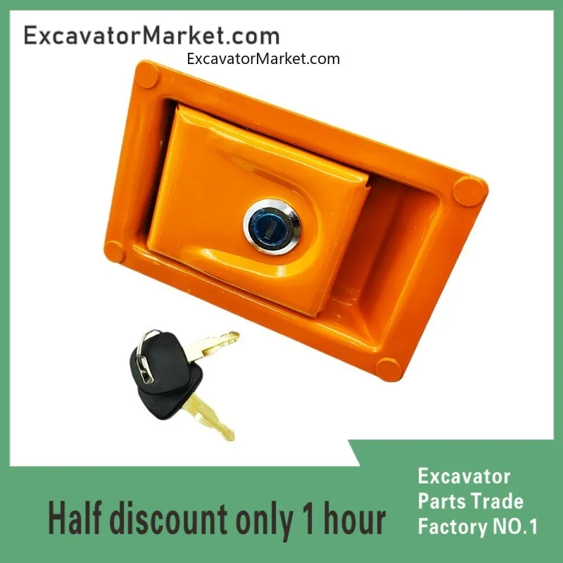 

For Hitachi Side Door Lock ZAX60/70/200/210/230/120/135 Side Door Lock Excavator Accessories High Quality