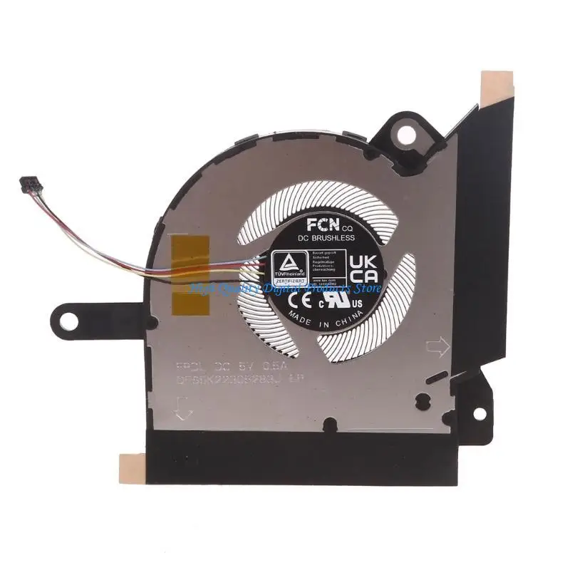 

U2JE CPU GPU Fan 5V 0.5A Laptop Cooler For Fantasy 13 GV301R GV301RE Notebook Fan