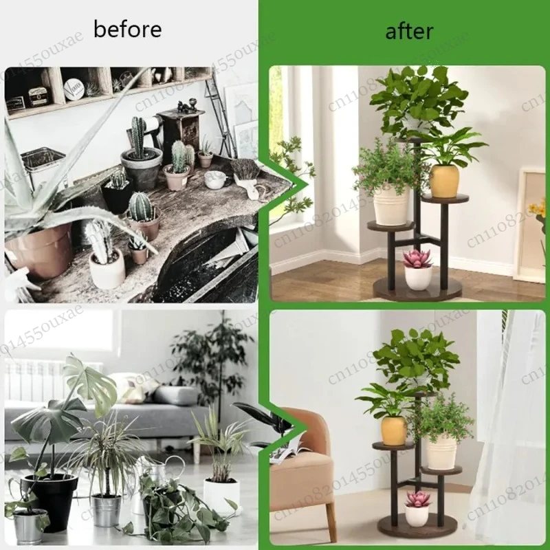 multiple-tier-wooden-plant-display-stand-freestanding-flower-pot-storage-shelf-indoor-outdoor-household-plant-organizer-rack