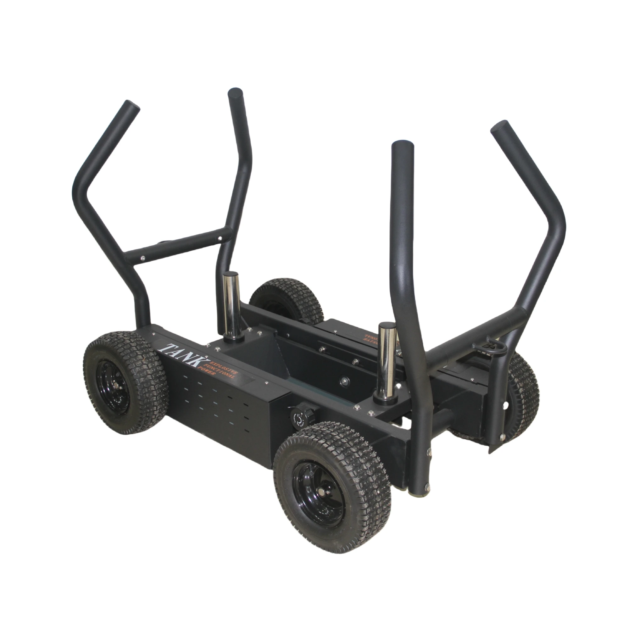

Custom Logo Indoor Exercise Tank Sled with Wheels Steel Fitness Equipment Weight Plate Loading System