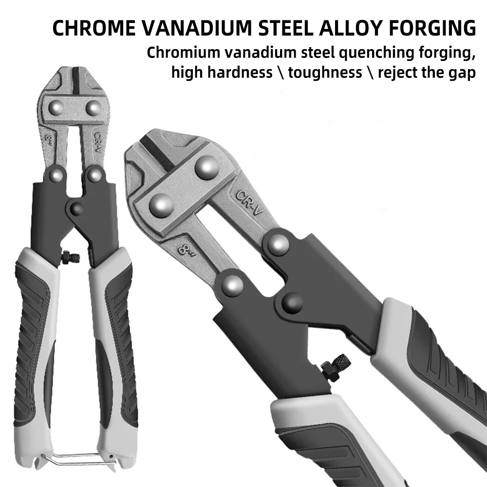 Olecranon Bolt Cutters Shear Locking Steel Wire Large Pliers Vigorously Destroy Imported Labor-saving Steel Bar Shearing Pliers