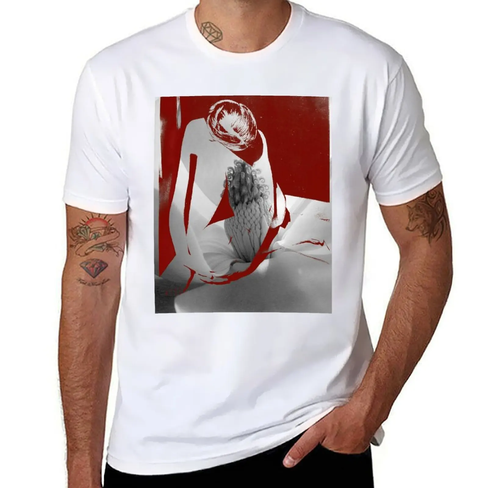 

Nude magnolia. T-Shirt t shirts for man cotton soft cotton tshirt 100% T-Shirt