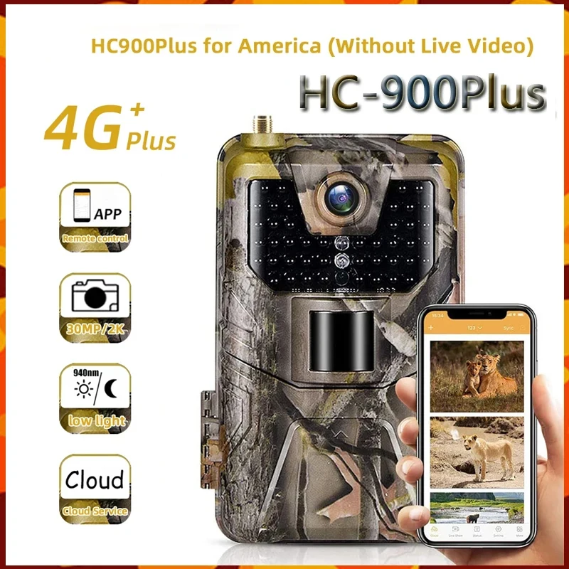 

NEW Suntekcam outdoor 4G APP Control hunting Trail Camera HC-900Plus 36MP 2K Live Streaming Night Vision scope Off-road Camera