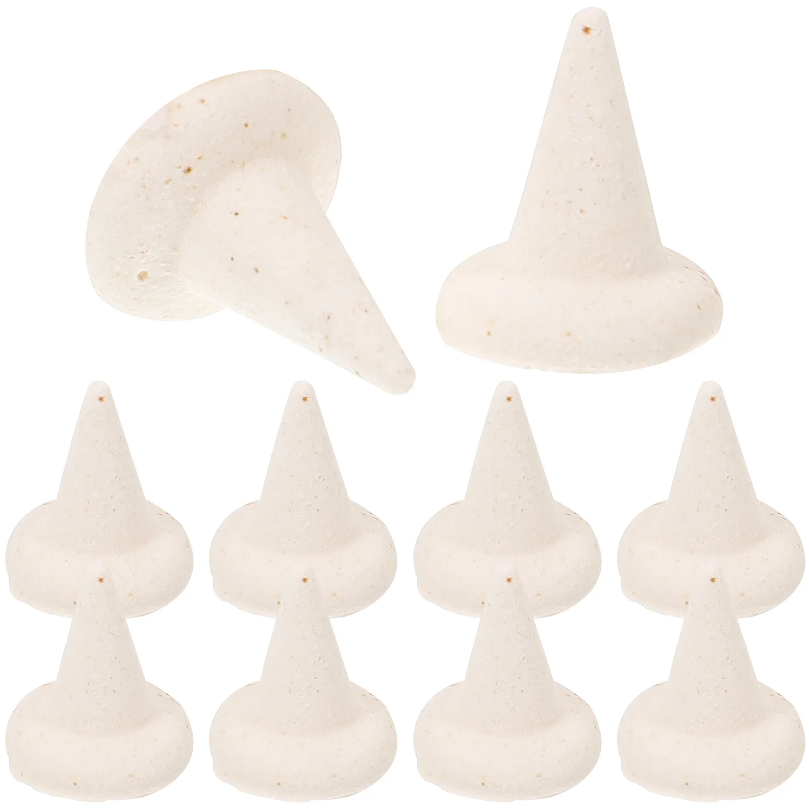 10Pcs Pottery Kiln Nails Refractory Support Nails Kiln Supporting Tools Clay Sculpture Tools Ceramic Refractory Support Nail