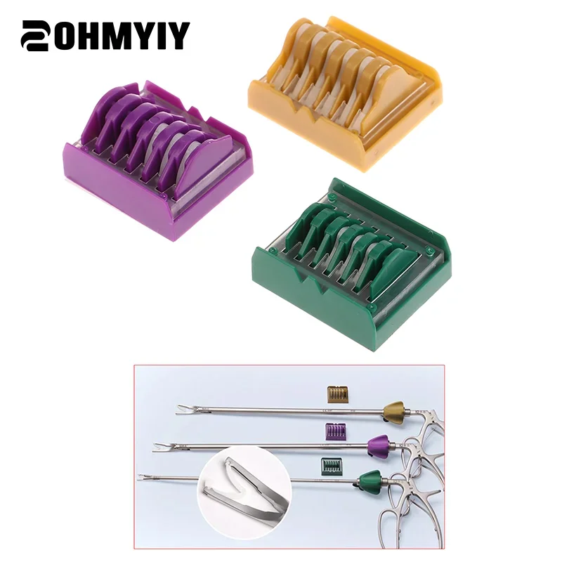 Laparoscopische Polymeer Ligatie Clips Medische Plastic Hemolok Clips Endoscopie Chirurgie Chirurgische Vasculaire Clips Medische Hulpmiddelen