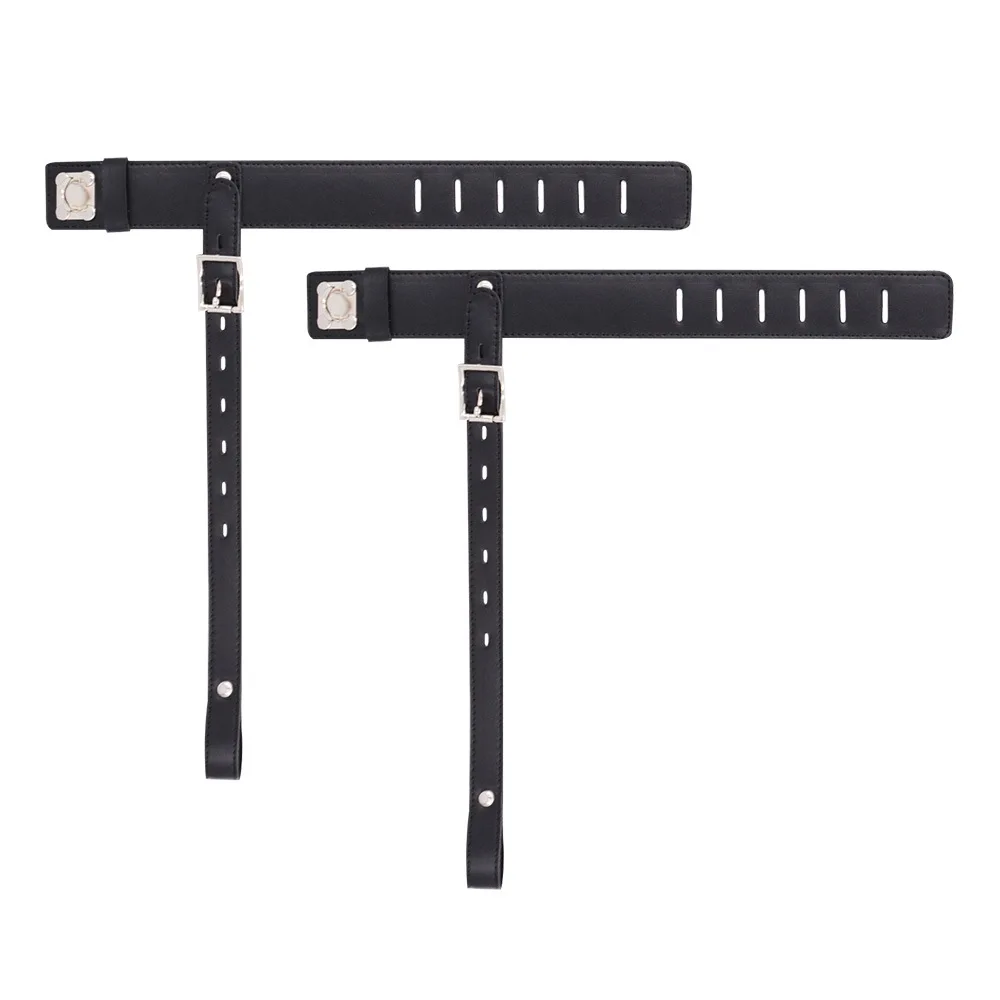 الكبار الوثن لعبة الكاحل حزام ضبط النفس الأصفاد أحذية عالية الكعب حزام بولي Leather الجلود الجنس المنتج SM عبودية العفة مجموعة 18 + الجنس المنتج #2