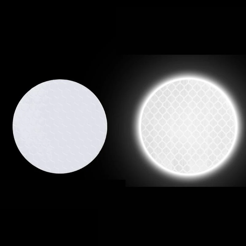 10packs Waterproofed Reflective Tape Car Warning Sticker Driveway Reflectors for Various Bicycles