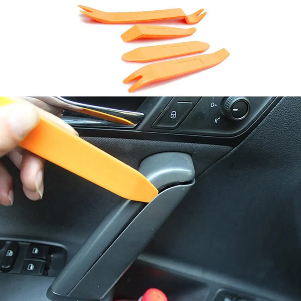 

Portable Auto Car Radio Panel Door Clip Pry Kit Repair Tool Panel Trim Dash Audio Removal Installer Pry Hand Tools Dropshipping
