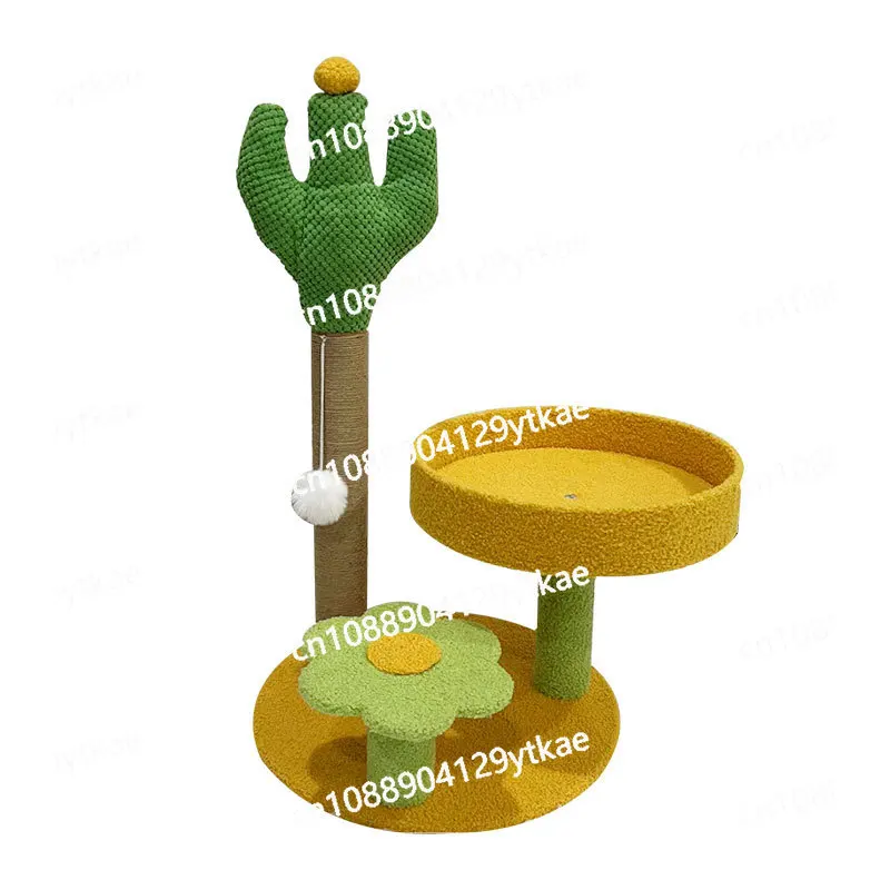 

Cactus climbing frame, toys, pet supplies, cat litter, cat climbing frame, integrated cat scratching board