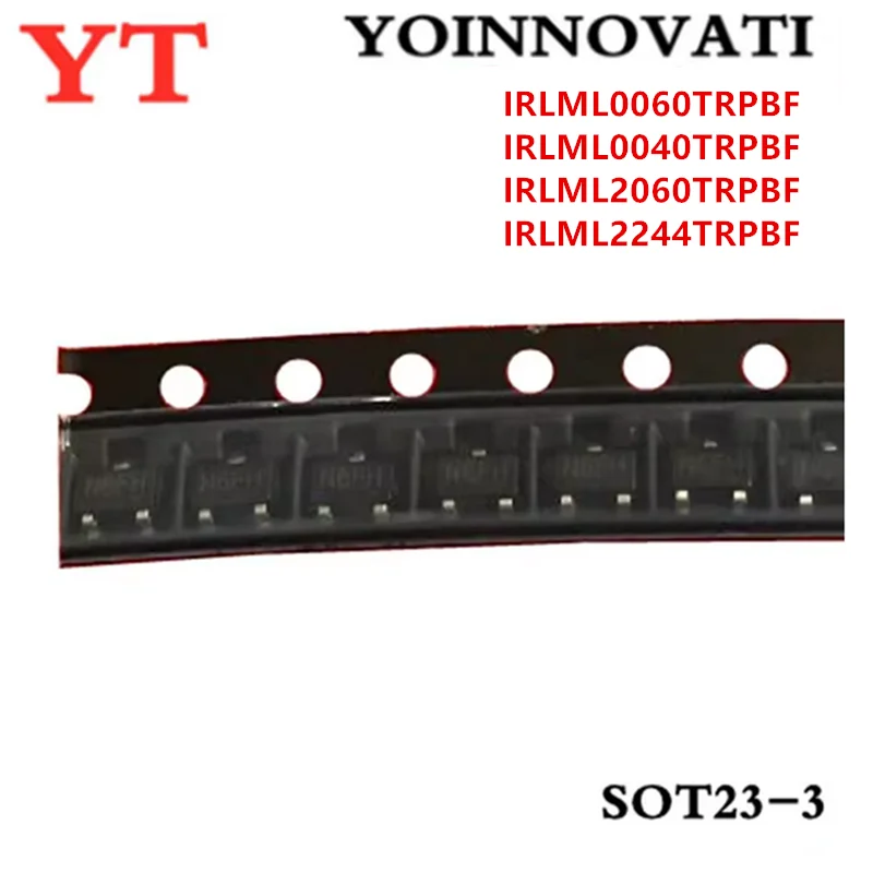 20PCS 100PCS IRLML0060TRPBF IRLML0040TRPBF IRLML2060TRPBF IRLML2244TRPBF IRLML0060 IRLML0040 IRLML2060 IRLML2244 SOT-23 IC