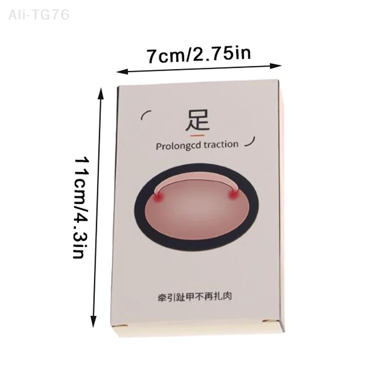 Strumento per la correzione dell'unghia del piede incarnita Trattamento delle unghie dei piedi incarnite Adesivo patch elastico Raddrizzamento Clip Brace Strumento per pedicure