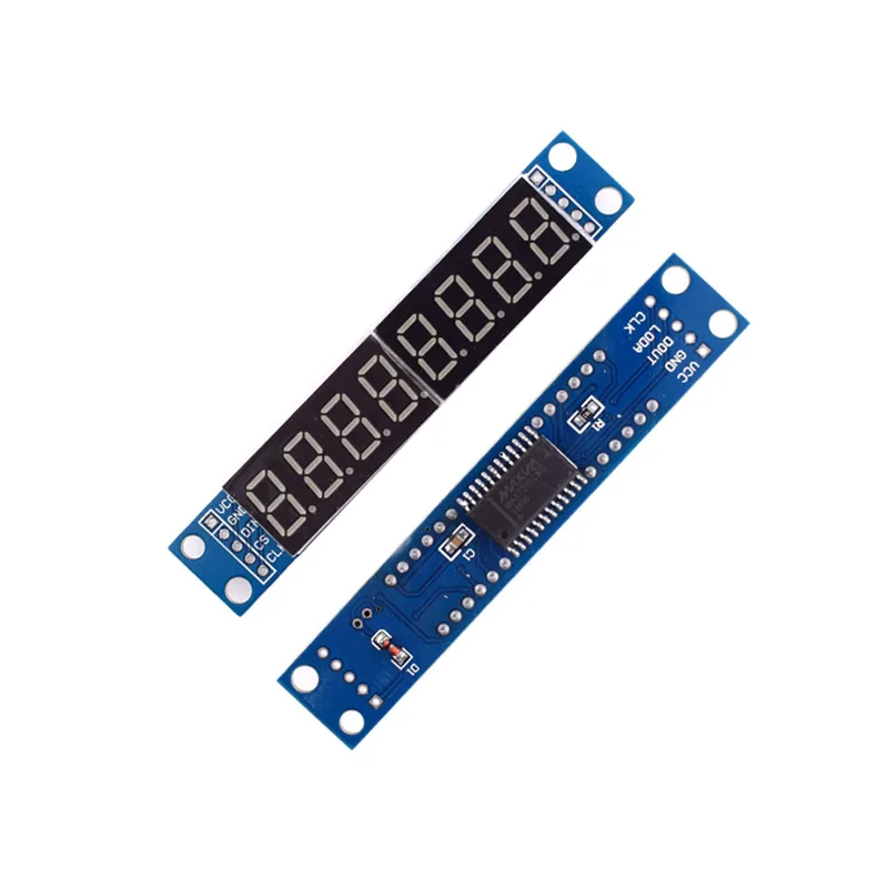 MAX7219 7 Segment 8 Digit Tube Display Template Microcontroller Support Cascading Control Module For Arduino MCU/51/AVR/STM32