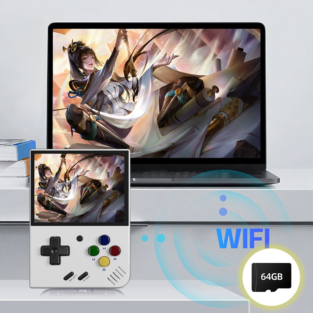 Carte mémoire de jeu professionnelle 64G/128G, stockage de cartes de jeu, accessoires de Console de jeu portable pour Miyoo Mini Plus V3 de 3.5 pouces