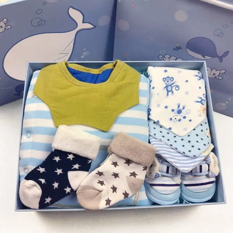 Winter Outfit for Newborn Baby Boy in British Gentleman Style