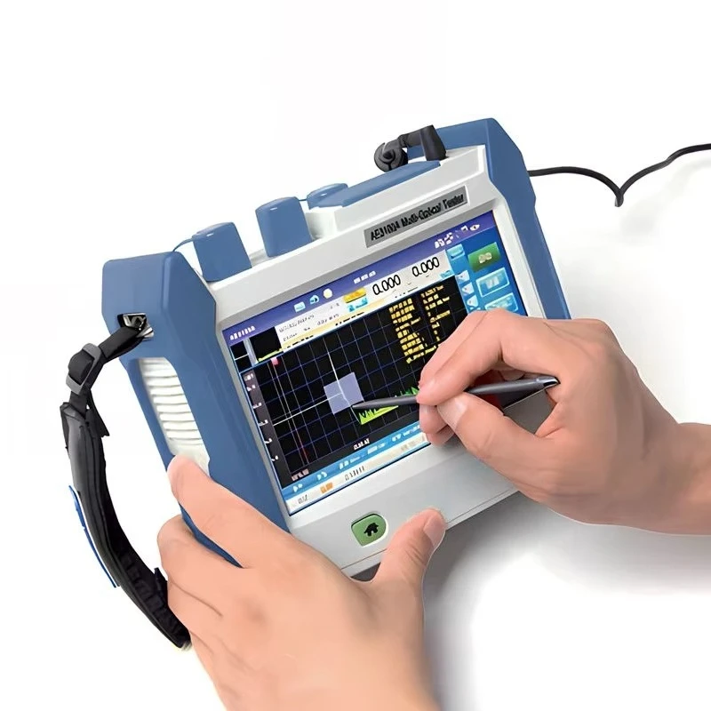 

KEXINT Высокопроизводительная серия AE3100, 4 длины волны, SM мм, испытательный прибор для тестирования живого волокна, портативный OTDR