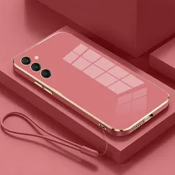 For Samsung Galaxy S24 Case Galaxy S24+ F13 M13 F23 M23 A23 5G M52 5G Phone Case Straight edge Silicone Back Soft Cover