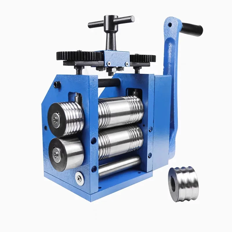 

YPJ-2/YPJ-3 Gold Silver Copper Jewellery Goldsmith Two Roll Jewellery Mini Two Roll Rolling Mill Machine Jewelry Rolling Mill
