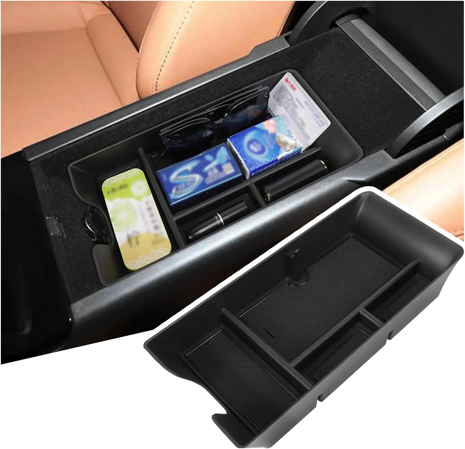 

Stowing Tidy Tray For Toyota Camry 70 XV70 2018-2026 Car Armrest Storage Box Center Console Glove Tray Organizer Accessories