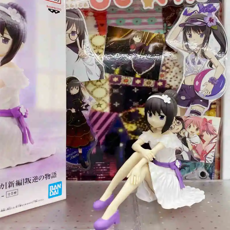 Banpresto Serenus Fashion Puella Magi Madoka Magica Kaname Madoka Collection Surrounding Doll Models Toys Cute Gifts