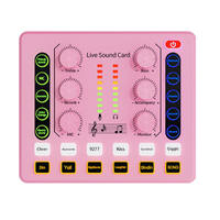 M8 Live Sound Card Wireless Bluetooth Audio Mixer Digital Mixer Noise Reduction Live Streaming Broadcast