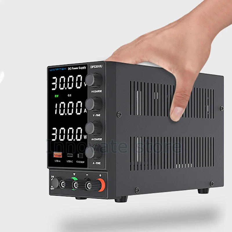 Alimentatore DC WANPTEK DPS305U DPS3010U DPS605U LED Display digitale a 4 Bit Mini alimentatore regolabile AC 115V/230V 50/60Hz