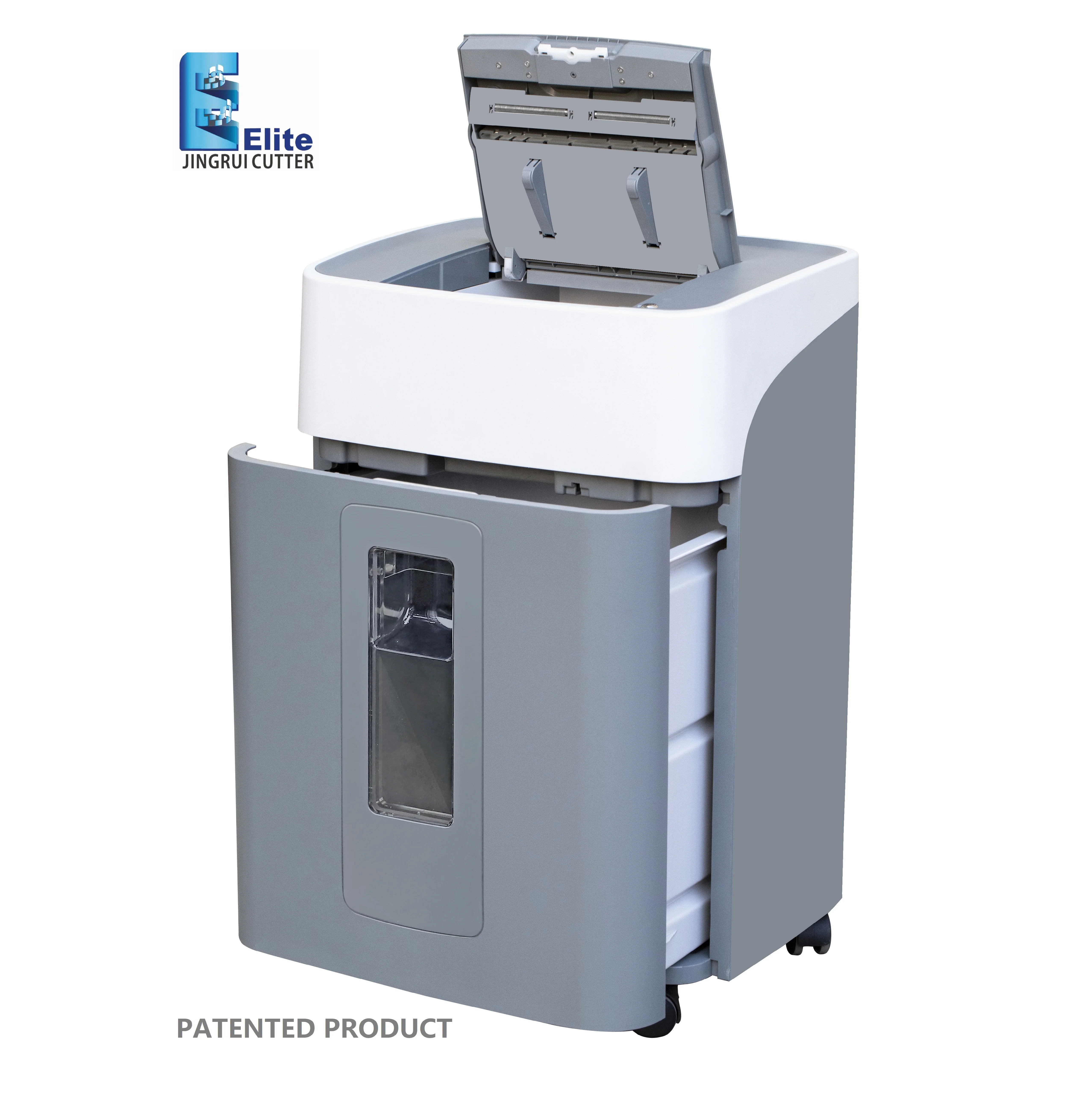 High Security Level 2*15 Mm Automatic Electric Office Paper Shredder Micro-cut P-5 Cross-Cut For Card Large Business Auto Feed