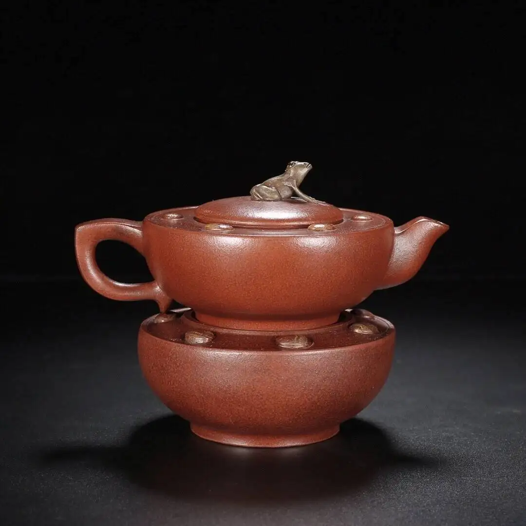 Chinese Yixing Zisha Clay Handmade Exquisite Teapot Qingliu 160CC