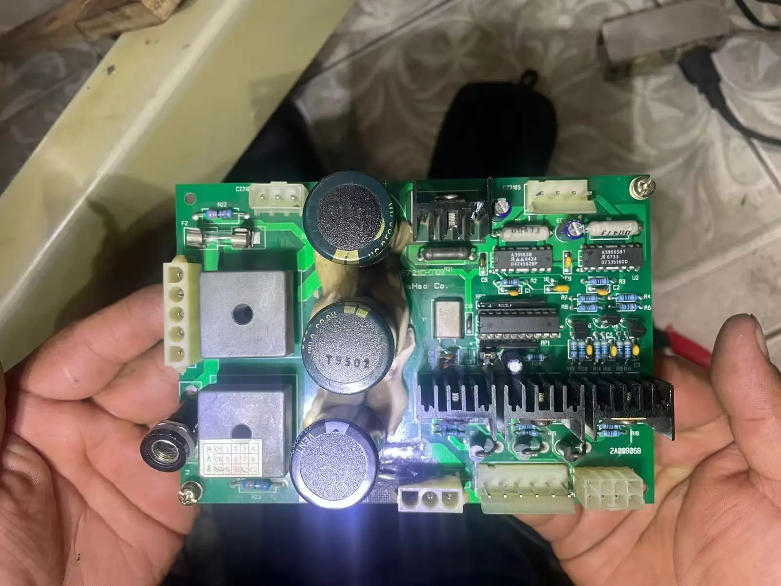 Feiya ZGM Haina Damei CAMFive repuestos para máquina de coser china Original nueva tarjeta de placa de alimentación Dahao E721C
