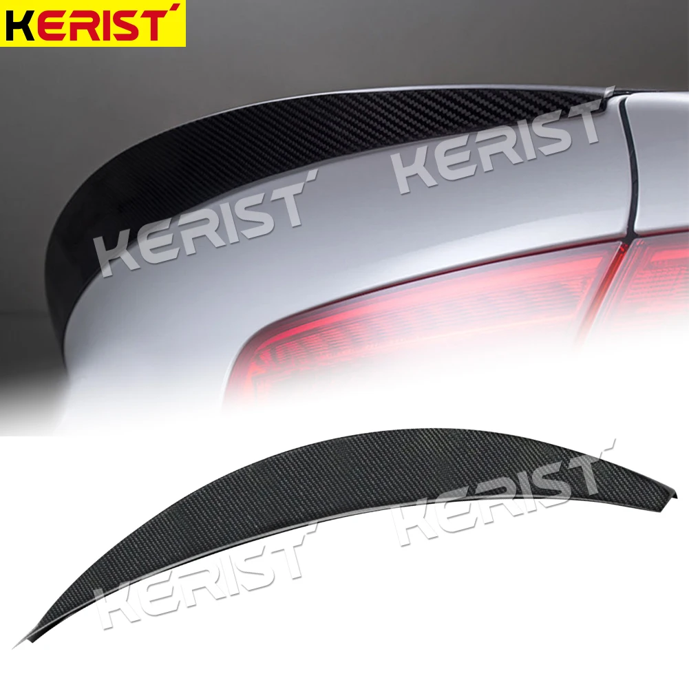 

S4 HK Style Carbon Fiber Rear Spoiler Wing for Audi A4 B8.5 S4 4Door 2013~2016