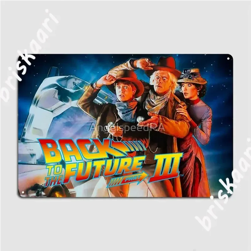 Back To The Future Metal Signs Poster Living Room Printing pub Tin sign Posters