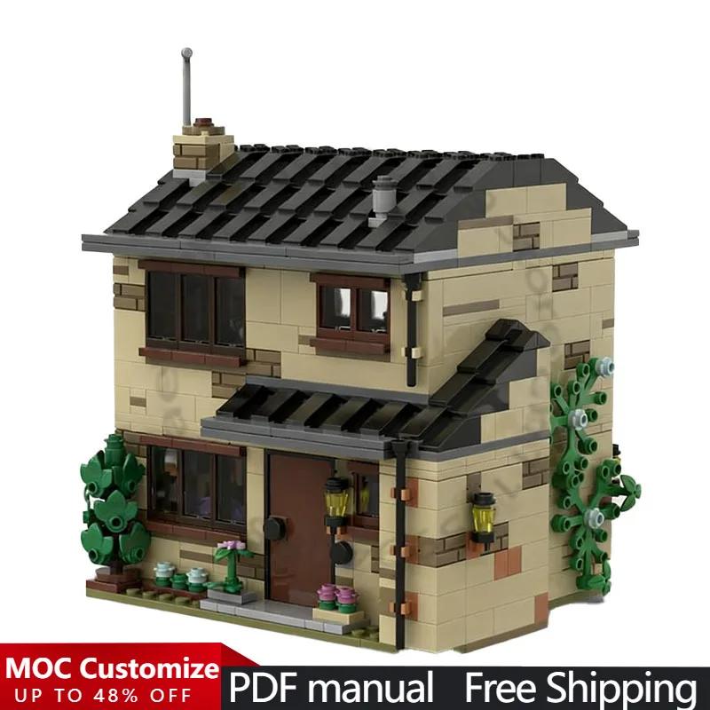 

1166 деталей: Модульный конструктор City Engineering Privet Drive MOC, развивающий набор для детей, игрушка для мальчиков, подарок на Рождество
