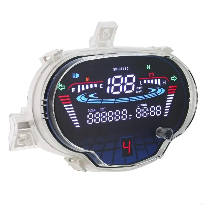 Advanced Energy Efficient Motorcycle Odometer Electronic Meter With Clear Display Suitable For Sight 115/Crypton Fi 114