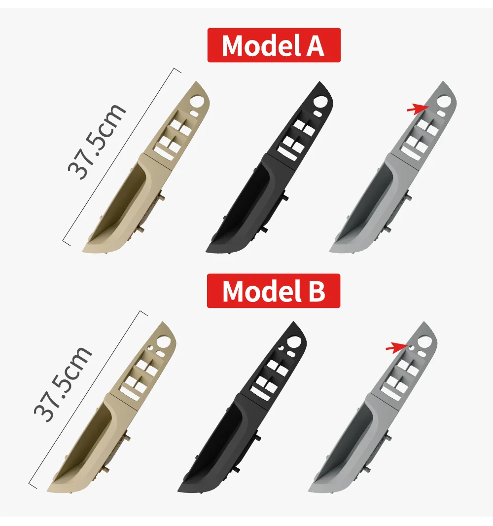 Links Fahrer Türgriff Fenster Schalter Abdeckung Panel Trim Pull Griffe Ersatz Für BMW 3er E90 E91 316 318 320 325 328i – Detail 3