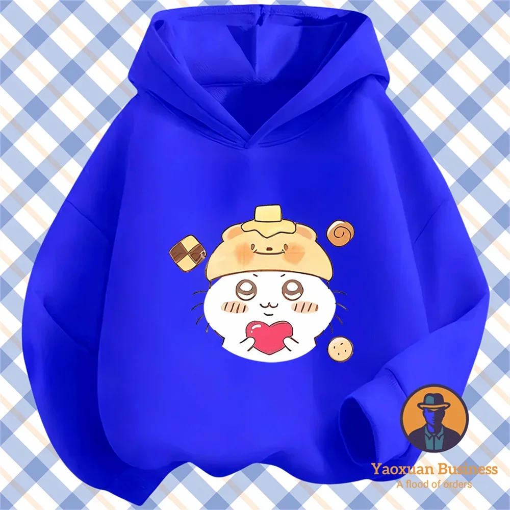 

Loose Comfort Pure Cotton Butter Bear Cartoon Hoodie Autumn Winter Student Daily Clothing
